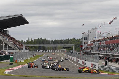 Start na Moscow Raceway | Fot. Renault