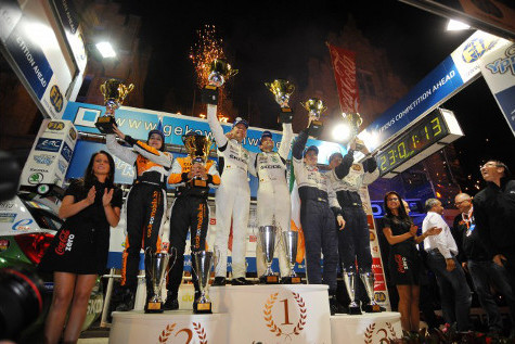 Podium w Ypres | Fot. ERC