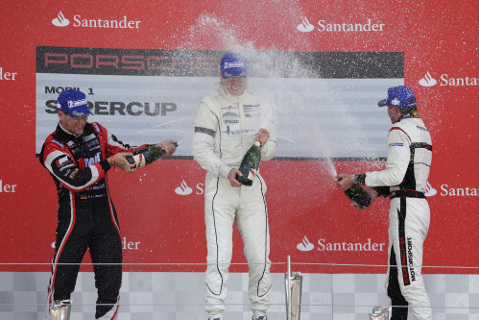 Podium w Silverstone | Fot. racecam.de