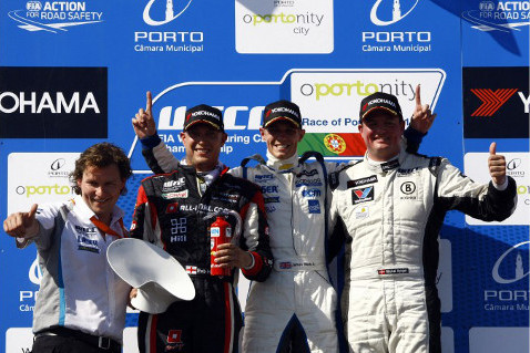 Podium w Porto | Fot. WTCC