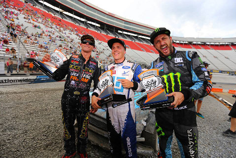 Podium na Bristol Motor Speedway | Fot. Ford Racing