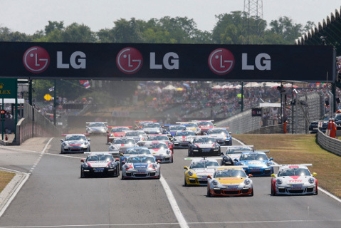 Start na Hungaroringu | Fot. racecam.de