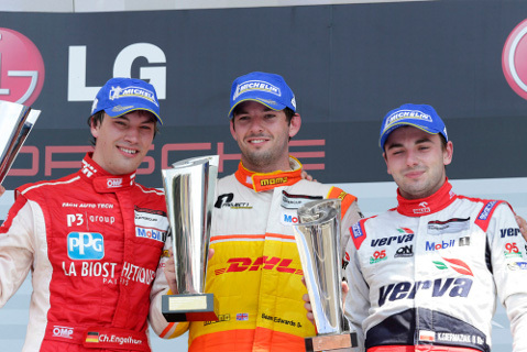 Podium na Hungaroringu | Fot. racecam.de