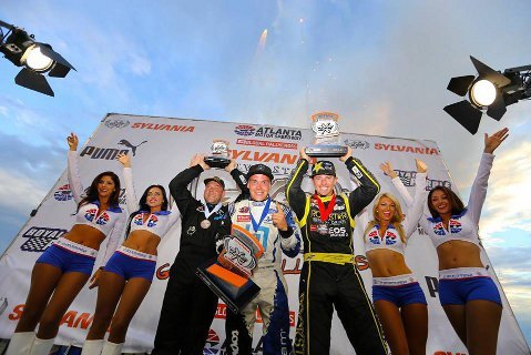Podium na Atlanta Motor Speedway | Fot. Ford Racing
