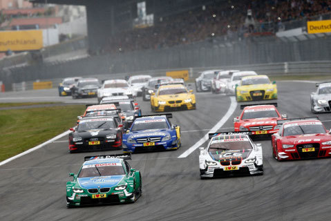 Start na Nürburgringu | Fot. dtm.de
