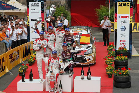 Podium Rallye Deutschland | Fot. Citroen