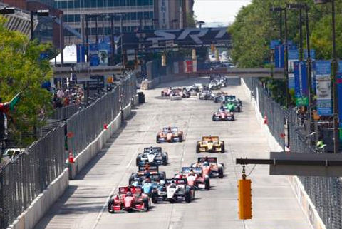 Start w Baltimore | Fot. INDYCAR