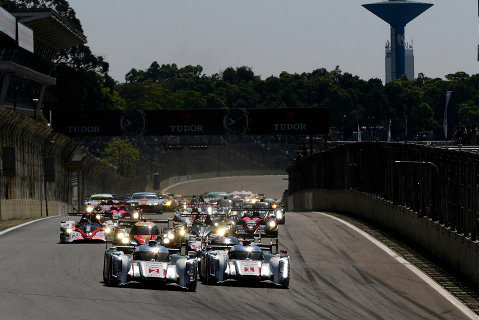 Start w Interlagos | Fot. Audi