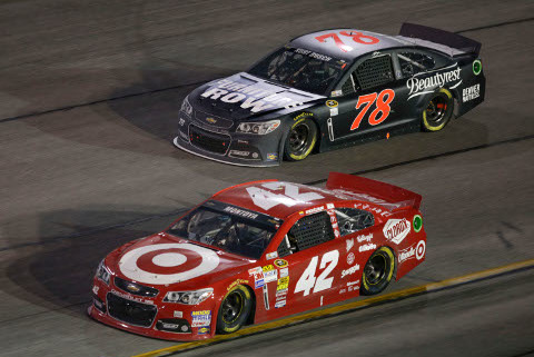 Juan Pablo Montoya i Kurt Busch | Fot. Chevrolet