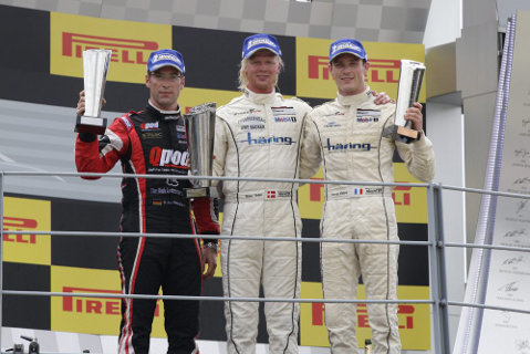 Podium na Monzy | Fot. racecam.de
