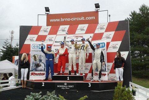 Podium w Brnie | Fot. Premium Motorsport Poland