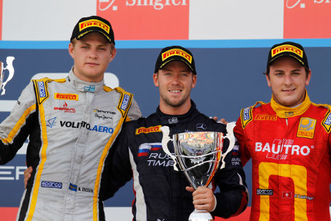 Podium w Singapurze | Fot. GP2