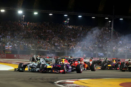 Start w Singapurze | Fot. XPB