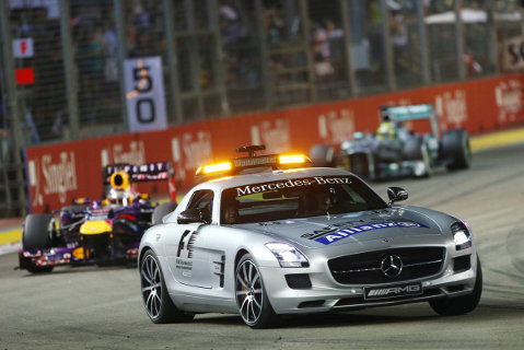Safety Car w Singapurze | Fot. XPB