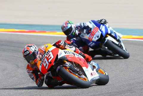 Marc Marquez i Jorge Lorenzo | Fot. GEPA