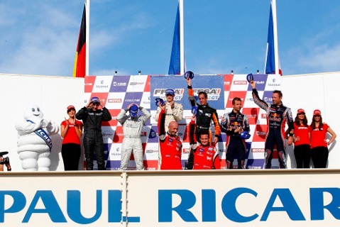 Podium w Le Castellet | Fot. gt-tour.fr