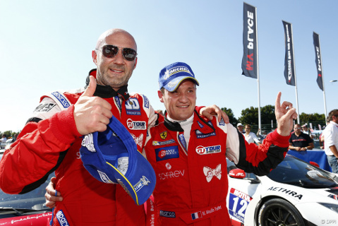 Fabien Barthez i Morgan Moullin-Traffort | Fot. Ferrari