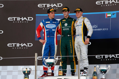 Podium w Abu Zabi | Fot. GP2