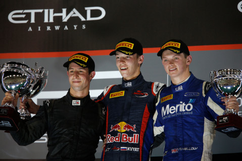 Podium w Abu Zabi | Fot. GP3