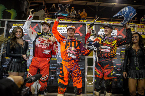Podium w Boise | Fot. KTM