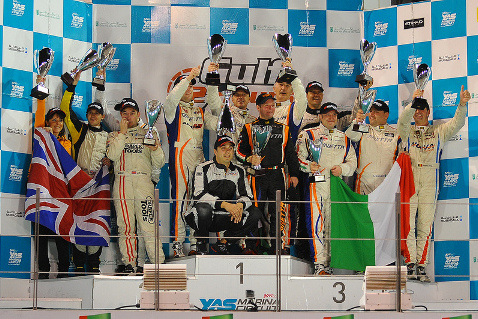 Podium klasy GSX | Fot. Gulf 12 Hours