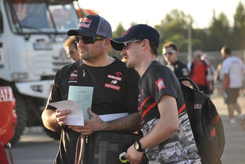 Rafał Marton i Adam Małysz | Fot. Klaudia Podkalicka