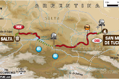 Rajd dakaer - Etap 6