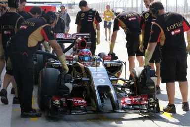 Romain Grosjean | Fot. Lotus