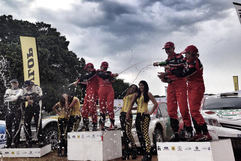 Podium Tour Natal Rally | Fot. Toyota