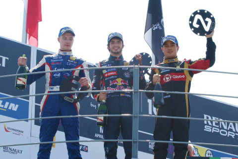 Podium na Monzy | Fot. carlossainzjr.com