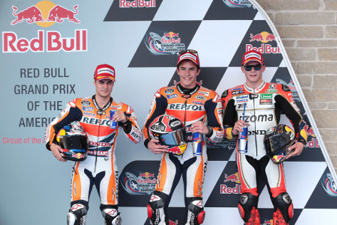 Podium w Austin | Fot. GEPA