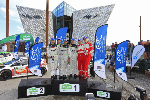 Podium Circuit of Ireland | Fot. ERC