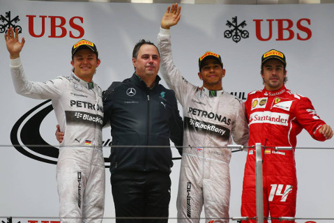 Podium w Szanghaju | Fot. XPB