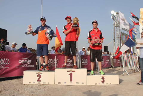 Motocyklowe podium Seanline Cross Country Rally | Fot. qmmf.com