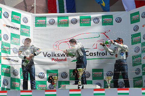 Podium na Hungaroringu | Fot. Marcin Kaliszka