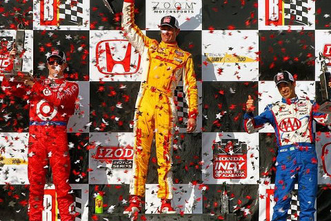 Podium Honda Indy Grand Prix of Alabama | Fot. IndyCar