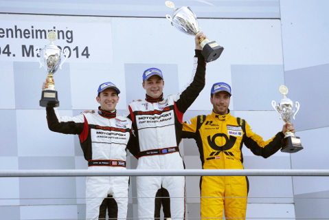 Podium w Hockenheim | Fot. racecam.de