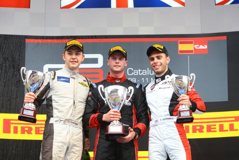 Podium w Montmelo | Fot. GP3