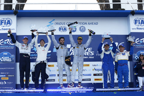 Podium SATA Rallye Acores | Fot. ERC