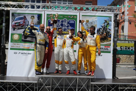 Podium w Melfi | Fot. ACI Sport