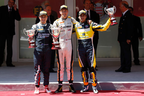 Podium w Monako | Fot. GP2