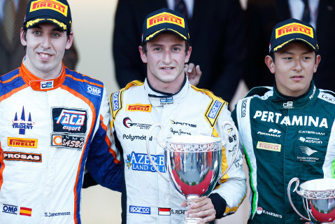 Podium w Monako | Fot. GP2