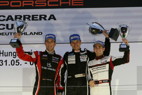 Podium na Hungaroringu | Fot. racecam.de