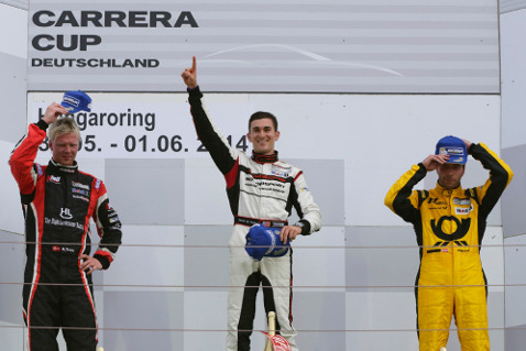 Podium na Hungaroringu | Fot. racecam.de