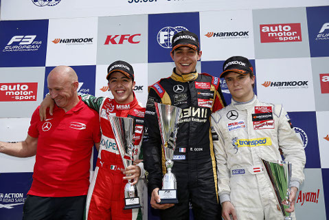 Podium na Hungaroringu | Fot. fiaf3europe.com