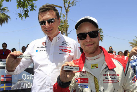 Marek Nawarecki i Mads Østberg | Fot. Citroën Racing