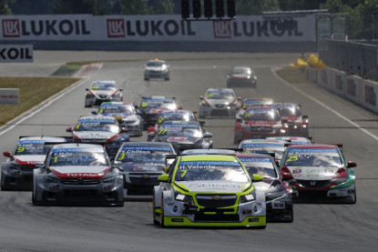 Start na Moscow Raceway | Fot. WTCC