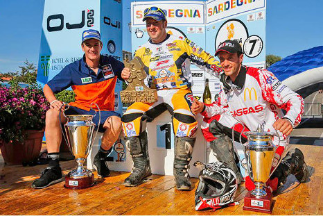 Podium Sardegna Rally Race | Fot. fim.ch