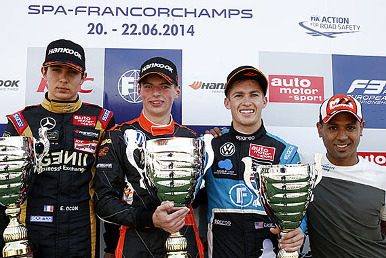Podium w Spa | Fot. fiaf3europe.com