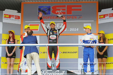 Podium w Jerez | Fot. FOTOSPEEDY